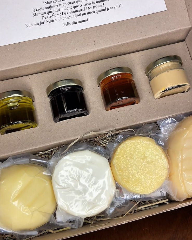 Caja Maridaje salsas & quesos Bonne Nature